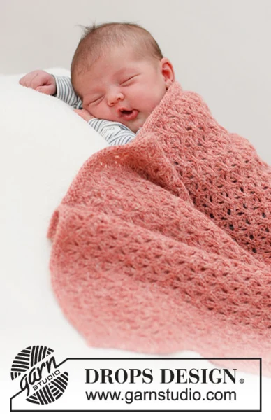 39-7 Coral Barley by DROPS Design